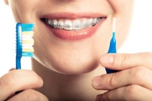 christmas tree brush for braces
